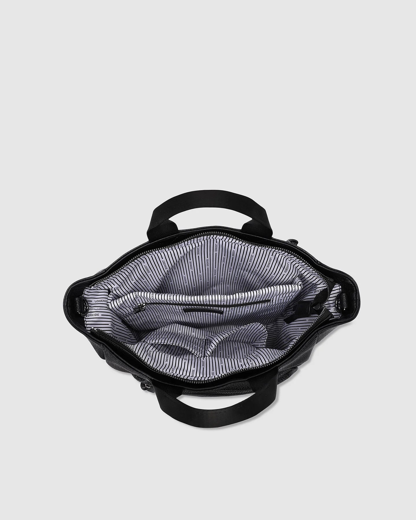 LOUENHIDE. : Bronx Black - Backpack