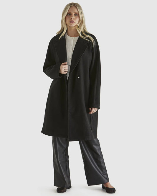 SASS : Zaria Coat - Black