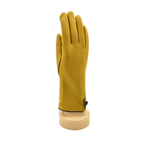 TAYLOR HILL : One Button Mustard  - Gloves