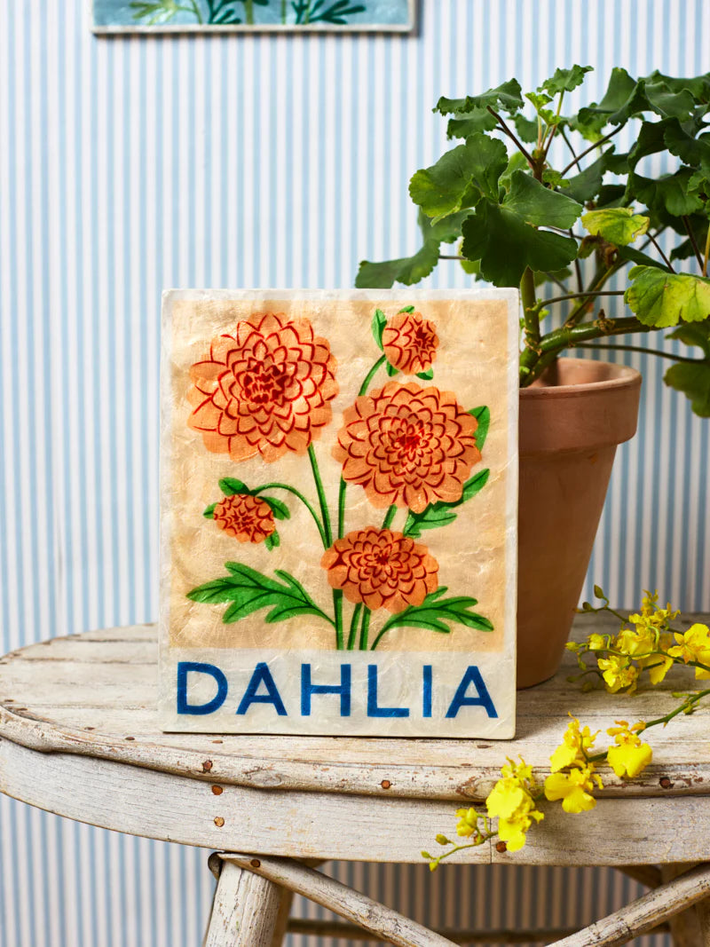 JONES & CO : Dahlia Market - Wall Art