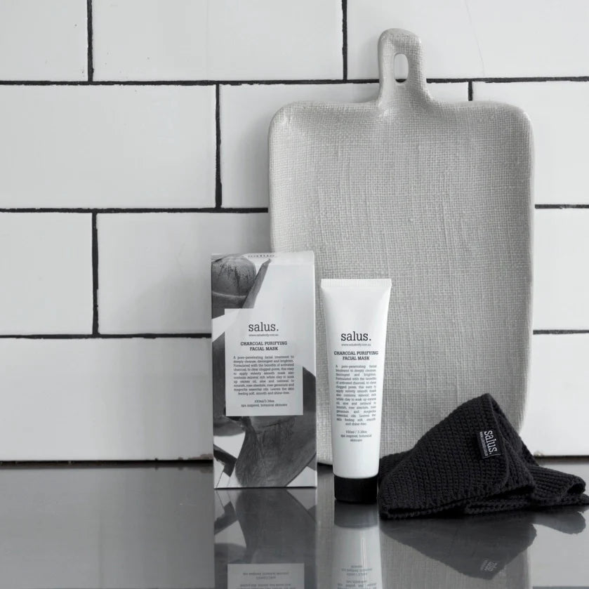 SALUS : Charcoal Purifying Facial Mask Set