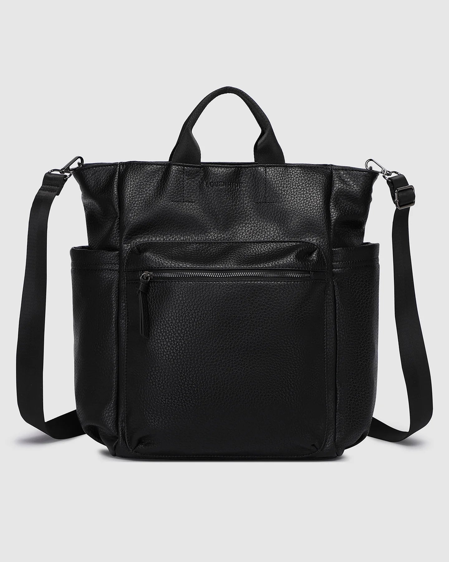 LOUENHIDE. : Bronx Black - Backpack