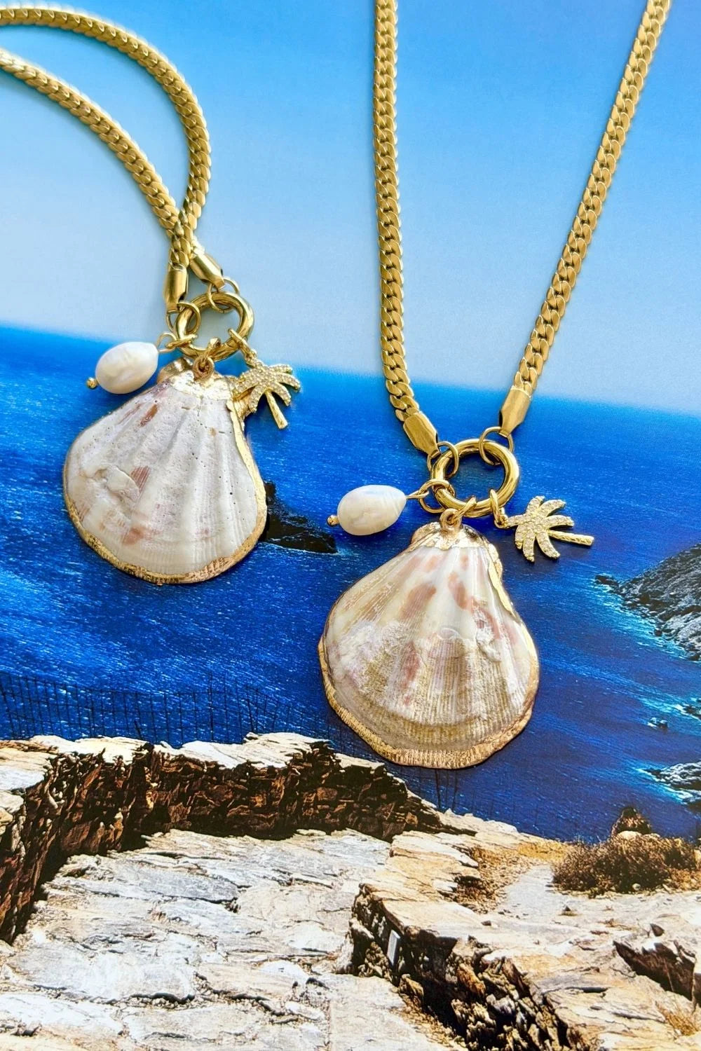 MOSK. MELBOURNE : Natural Sands Shell - Necklace