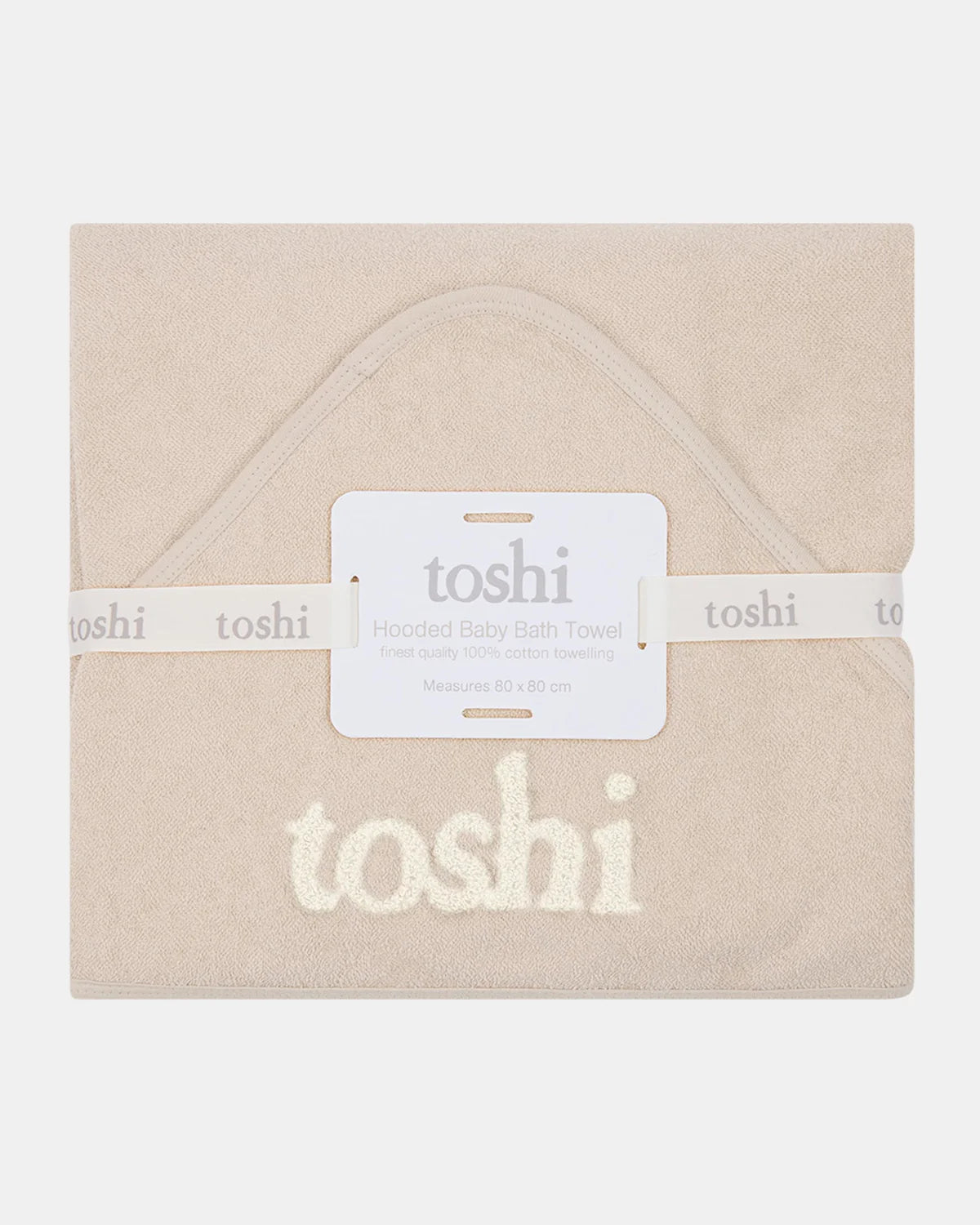 TOSHI : Oat Hooded Baby - Bath Towell