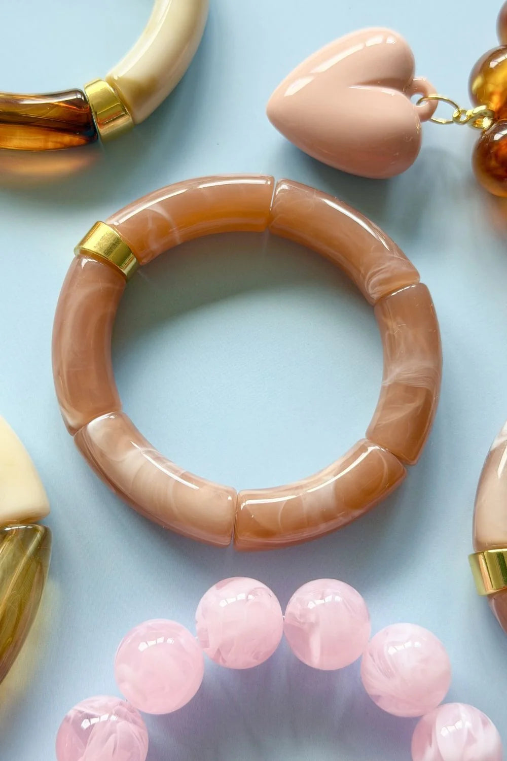 MOSK MELBOURNE : Tube Warm Beige - Bracelet