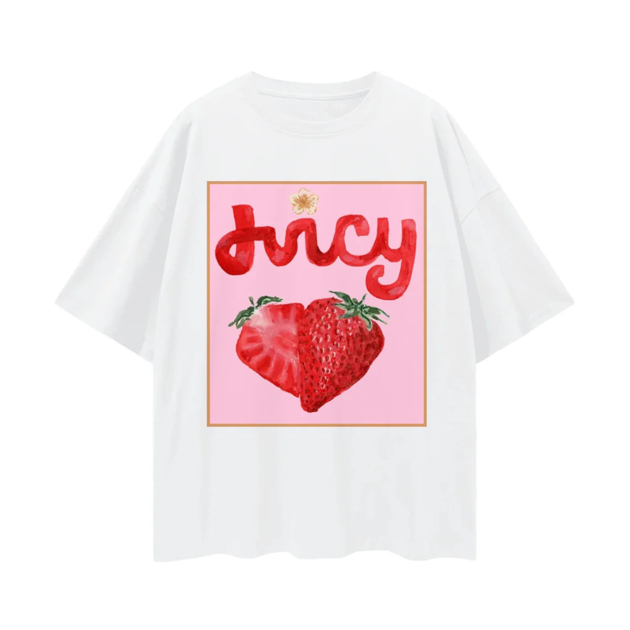 MAKU THE LABEL : Juicy Pink Oversize - Tee