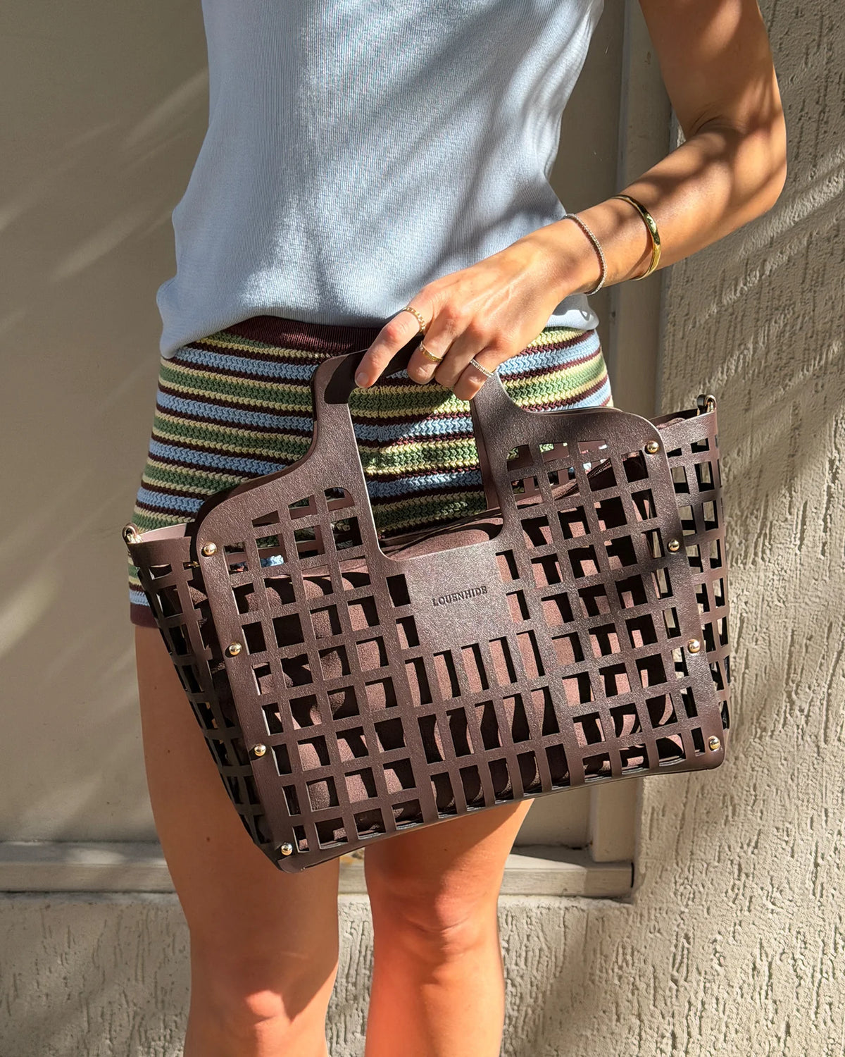LOUENHIDE : Montego Tote Chocolate - Bag