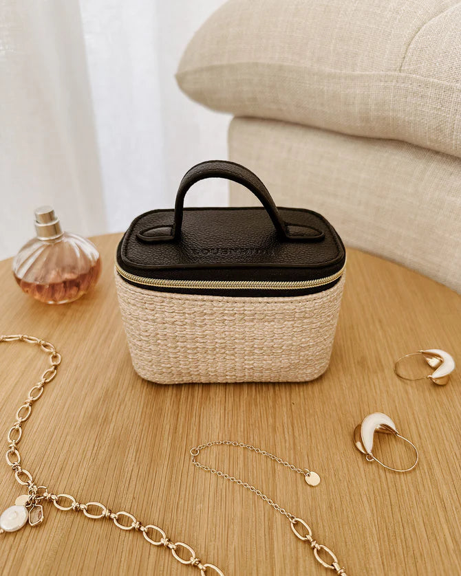 LOUENHIDE : Trudy Jewellery Box - Natural Black
