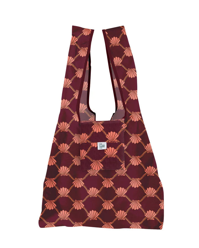THE SOMEWHERE CO : Keepsakes Shell Detail - Shopping Bag