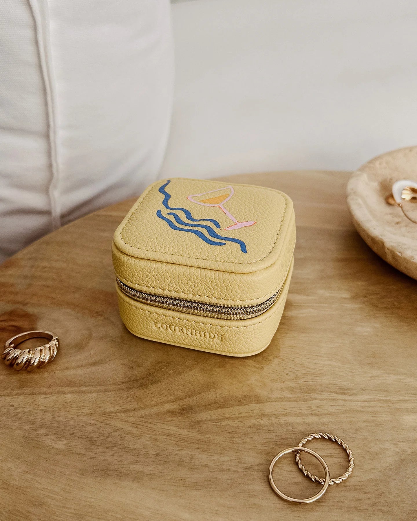LOUENHIDE: Tottie Butter Yellow - Jewellery Box