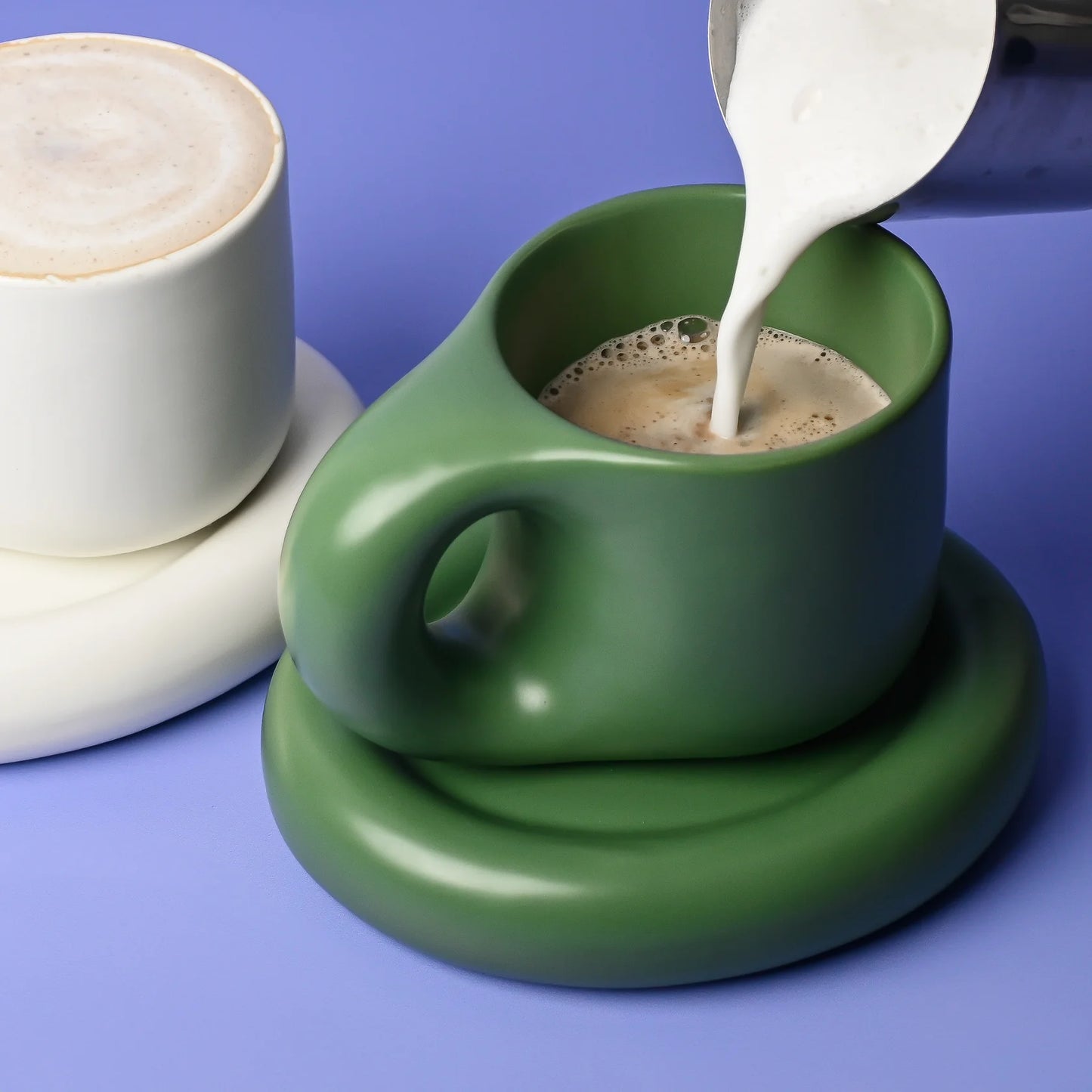 SAGE & COOPER : Lola Chubby Mug - Dark Green