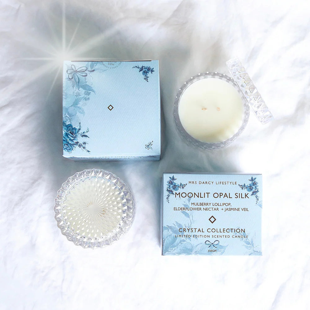 MRS DARCY LIFESTYLE : Moonlit Opal Silk - Candle