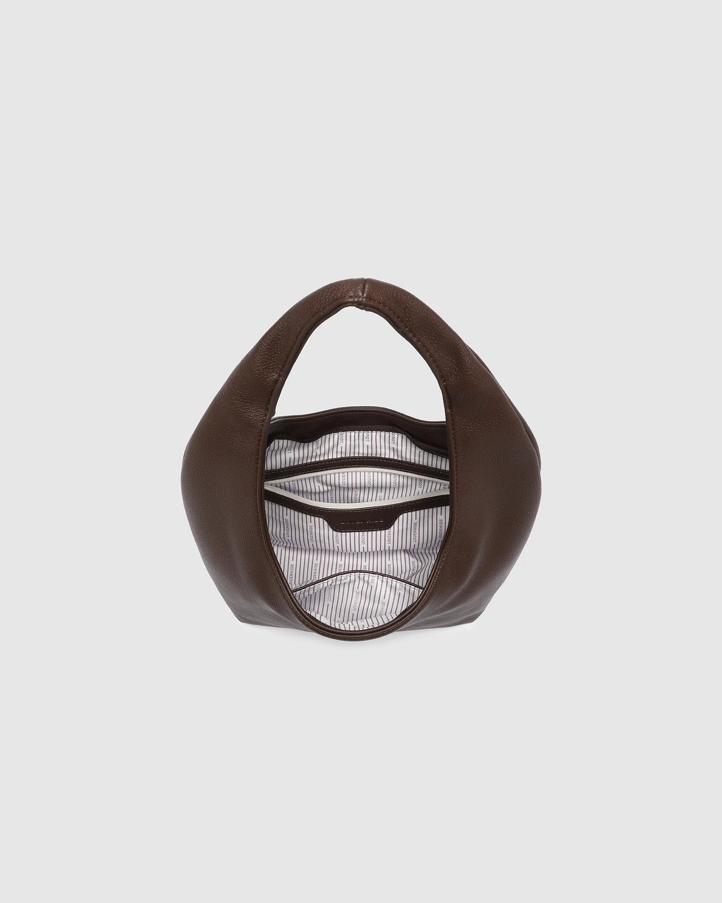 LOUENHIDE : Chocolate Mini Monaco - Shoulder bag
