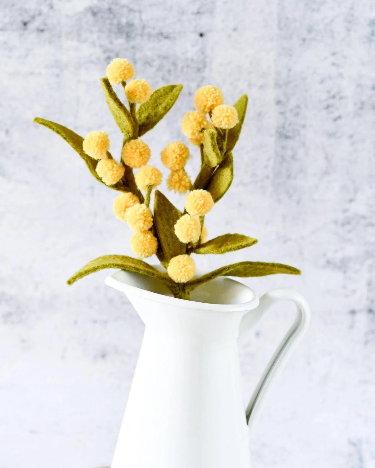 TARA TREASURES : Felt Australian Wattle Flower