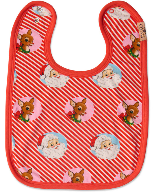 KIP & CO : Baby Bib - I Love Christmas Spot