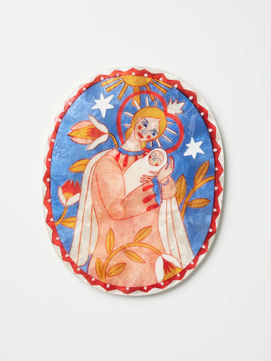 JONES & Co : Gardienne Bebe Blue - Wall Art
