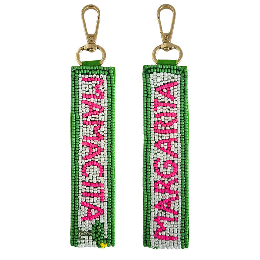 ZODA : Beaded Margarita Mamacita Key Chain