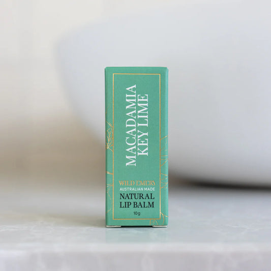 WILD EMERY : Macadamia Key Lime - lip balm