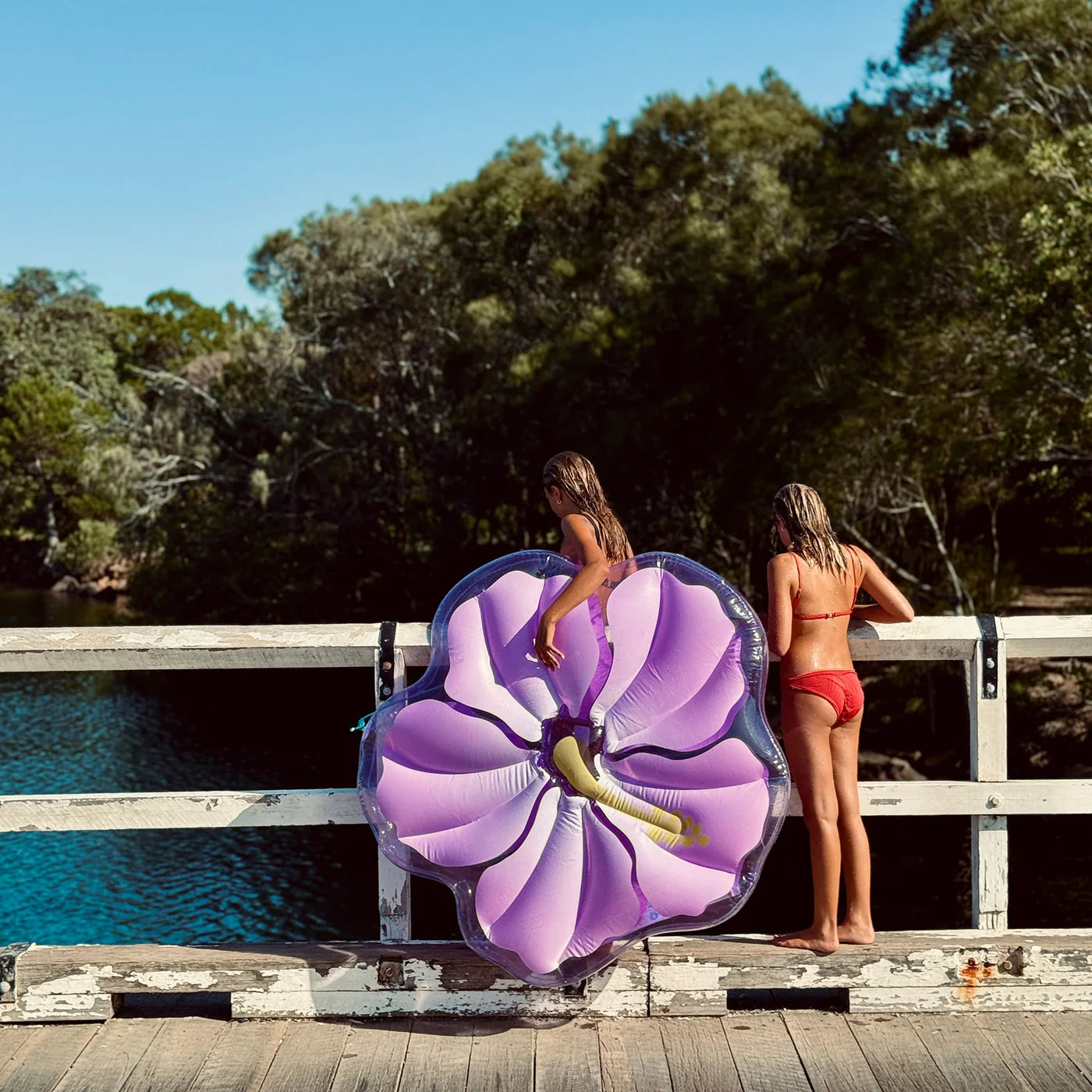 SUNNYLIFE : Luxe Lie-on Hibiscus - Float