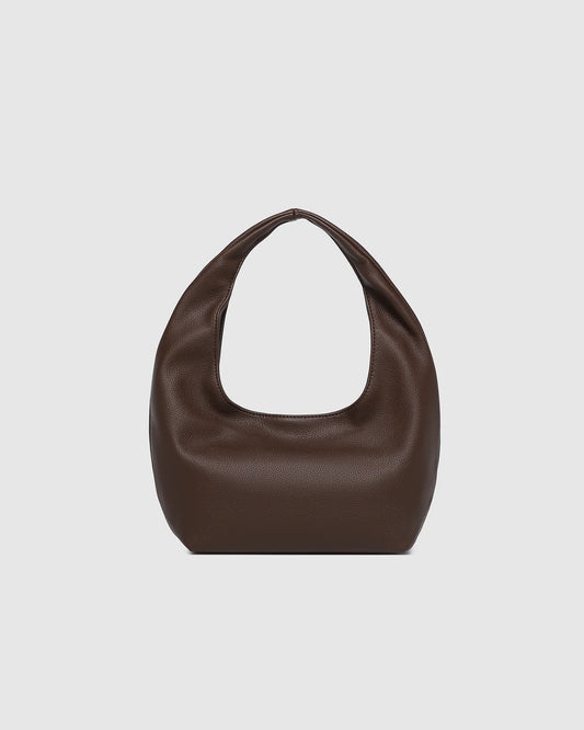 LOUENHIDE : Chocolate Mini Monaco - Shoulder bag