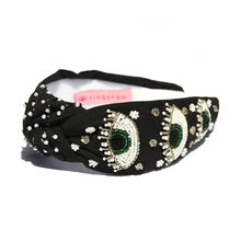 KINGSTON: Eye Top Knot Beaded - Headband