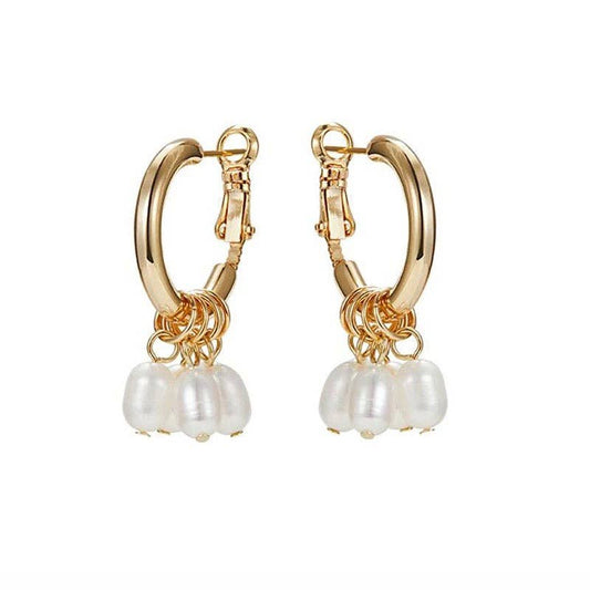 GREENWOOD DESIGNS: Freshwater Pearl - Earrings