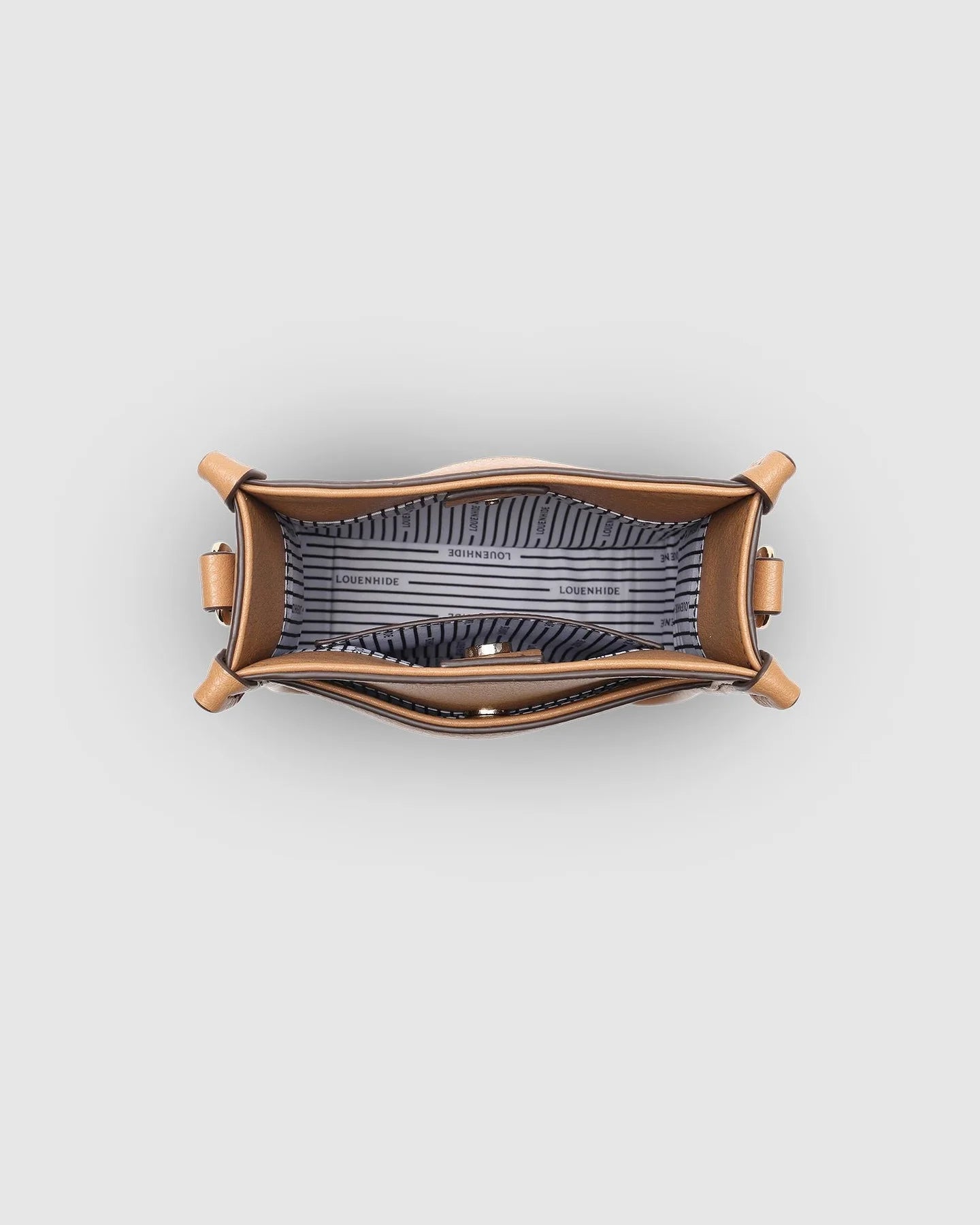 LOUENHIDE : Parker Phone Crossbody Bag - Camel