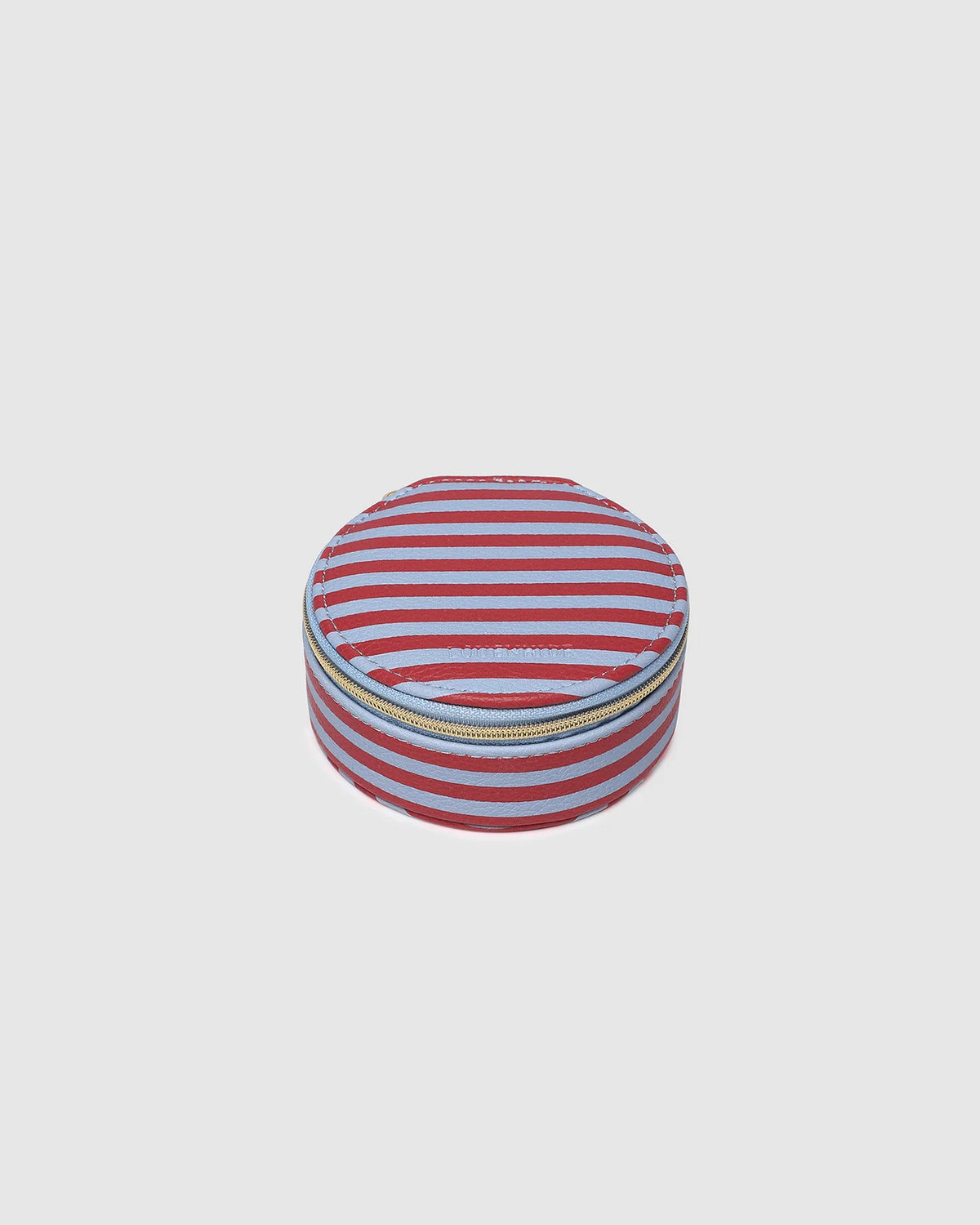 LOUENHIDE: Sisco Stripe Red/Sky Blue - Jewellery Box