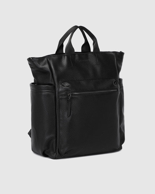 LOUENHIDE. : Bronx Black - Backpack