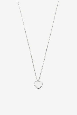 LIBERTE : Myra Silver Heart - Necklace