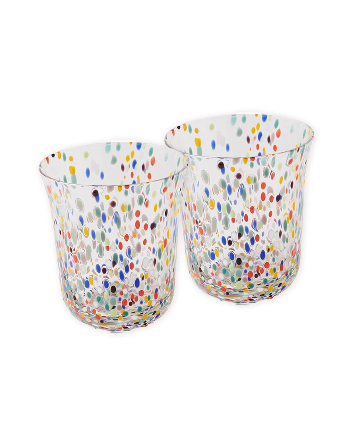 KIP & CO : Party Speckle - Set 2 Tumbler Glasses