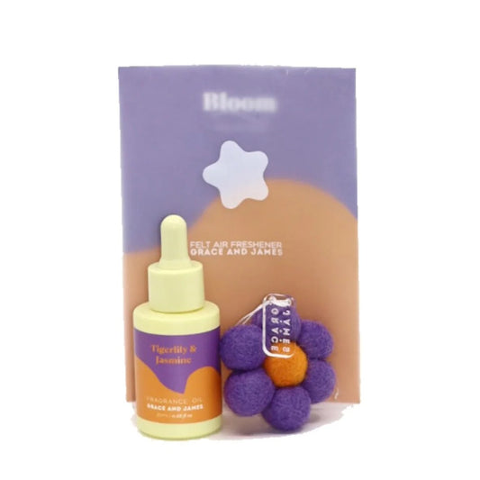 GRACE & JAMES: Bloom Collection - Tigerlily & Jasmine - Air Freshener