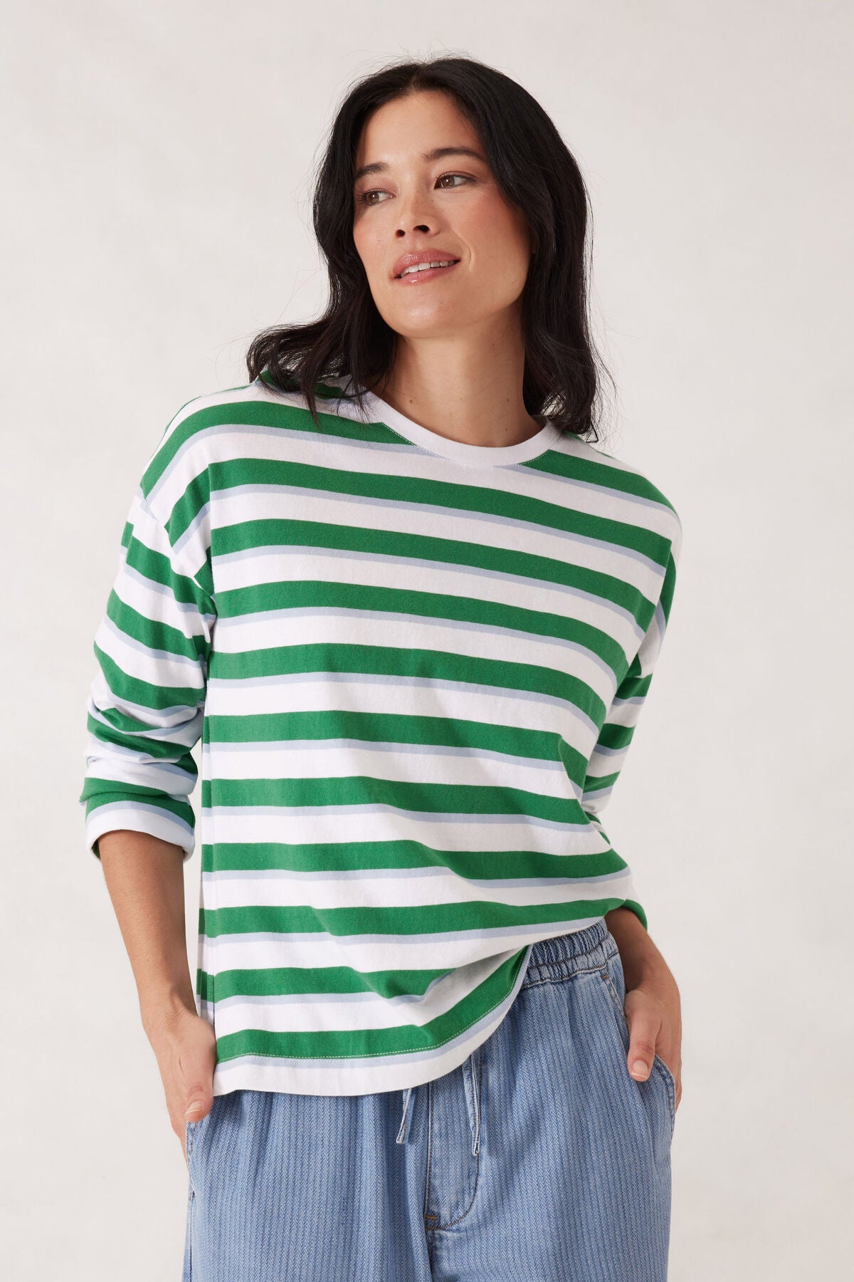 CERES LIFE : Scout Slouchy Long Sleeve - Tee