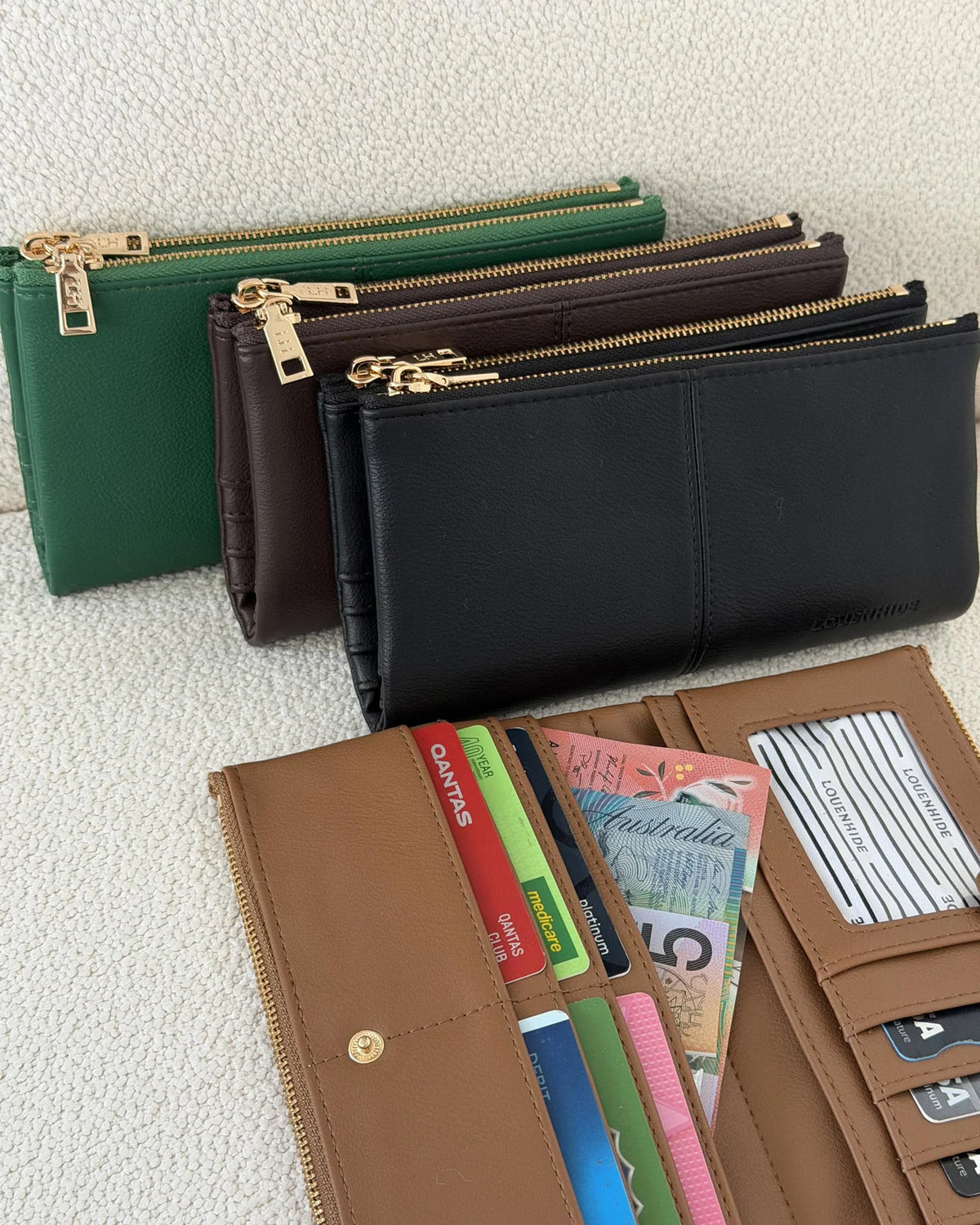 LOUENHIDE. : Black Sailor - Wallet