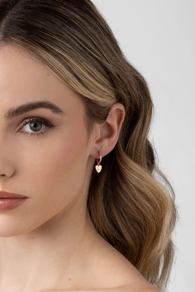 LIBERTE : Hestia Silver Huggie - Earring