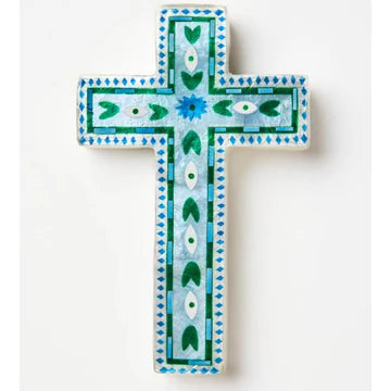 JONES & CO : Fable Blue Cross - Wall Art