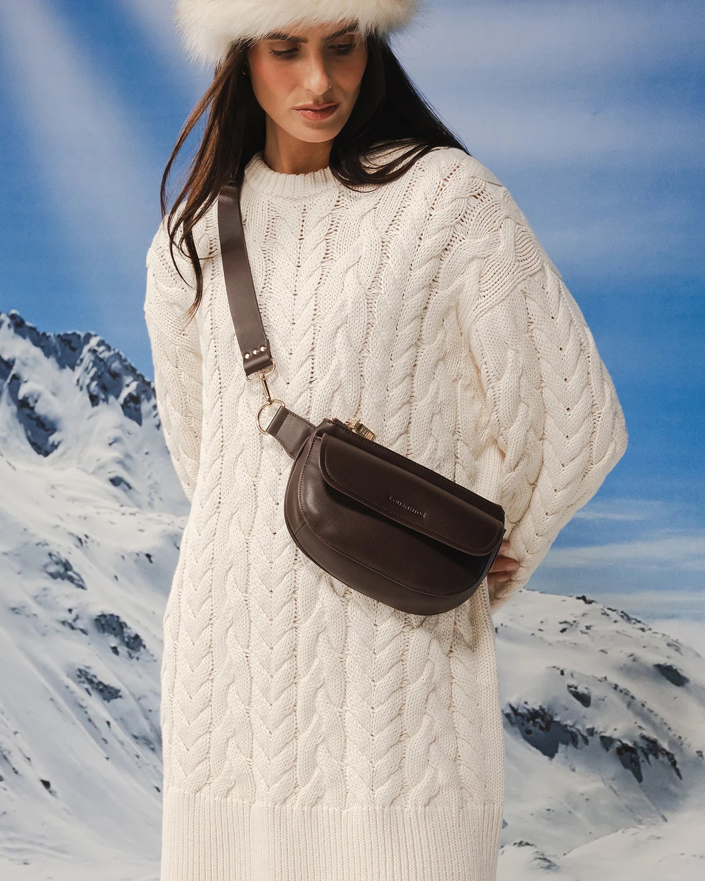 LOUENHIDE - Lola Chocolate Belt - Bag
