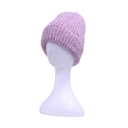 TAYLOR HILL : Lavender Rib Knit - Beanie
