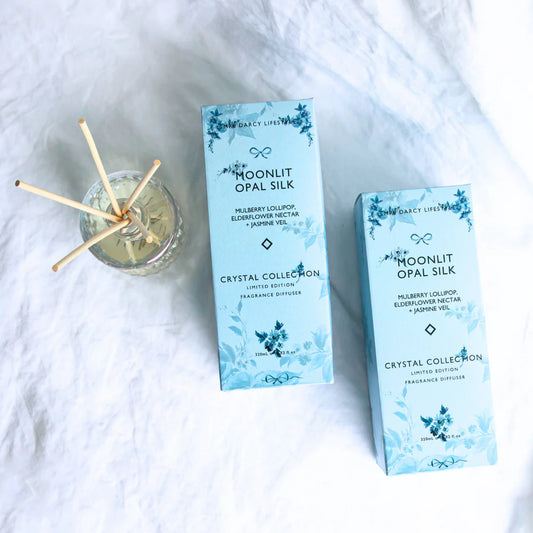 MRS DARCY LIFESTYLE : Moonlit Opal Silk - Diffuser