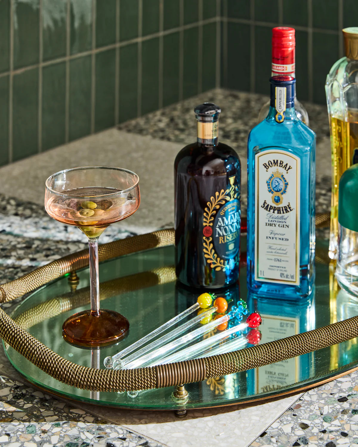 KIP & CO : Tutti Fruitti Swizzler Sticks - 4P Set