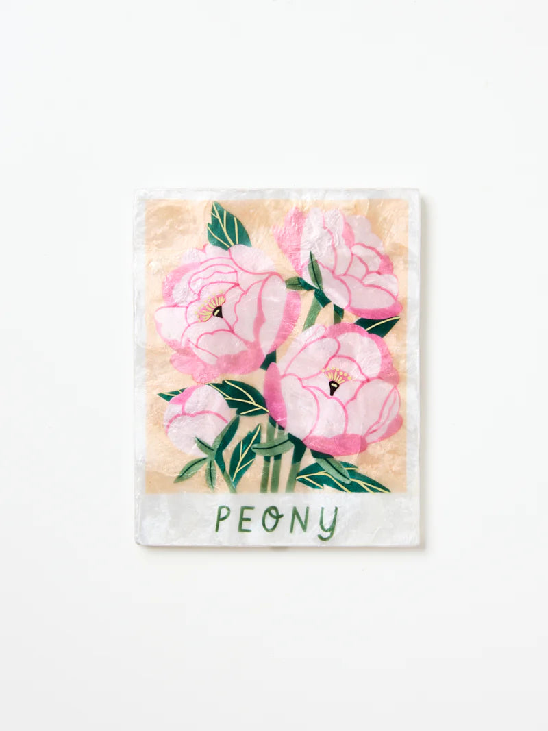JONES & CO : Market Peony - Wall Art