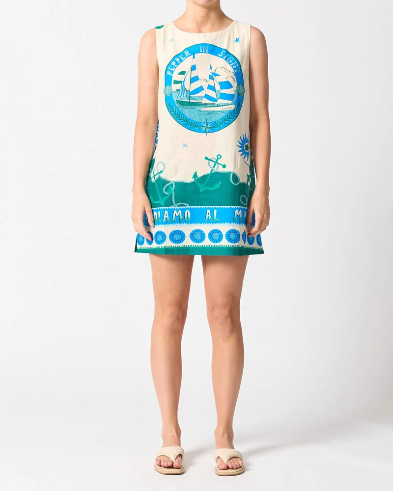 WALNUT : Tahiti Dress - Andiamo