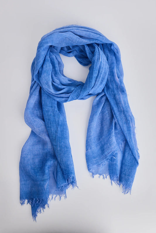 Holiday Trading: Nellie Blue Cotton - Scarf