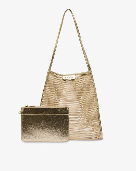 ELMS+KING : Zanzibar Bag - Taupe Mesh