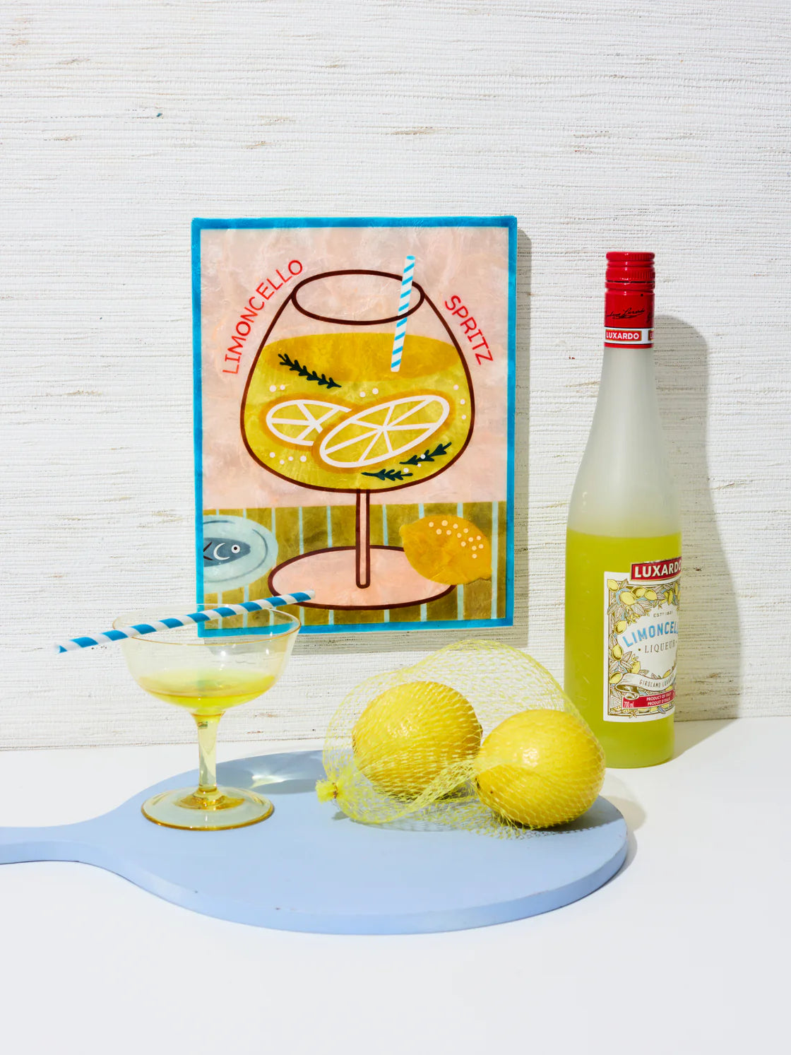 JONES & CO : Limoncello Spritz - Wall Art