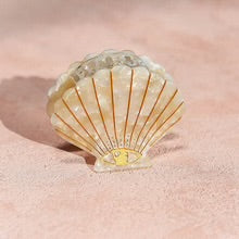 KINGSTON :  White Shell - Claw Clip
