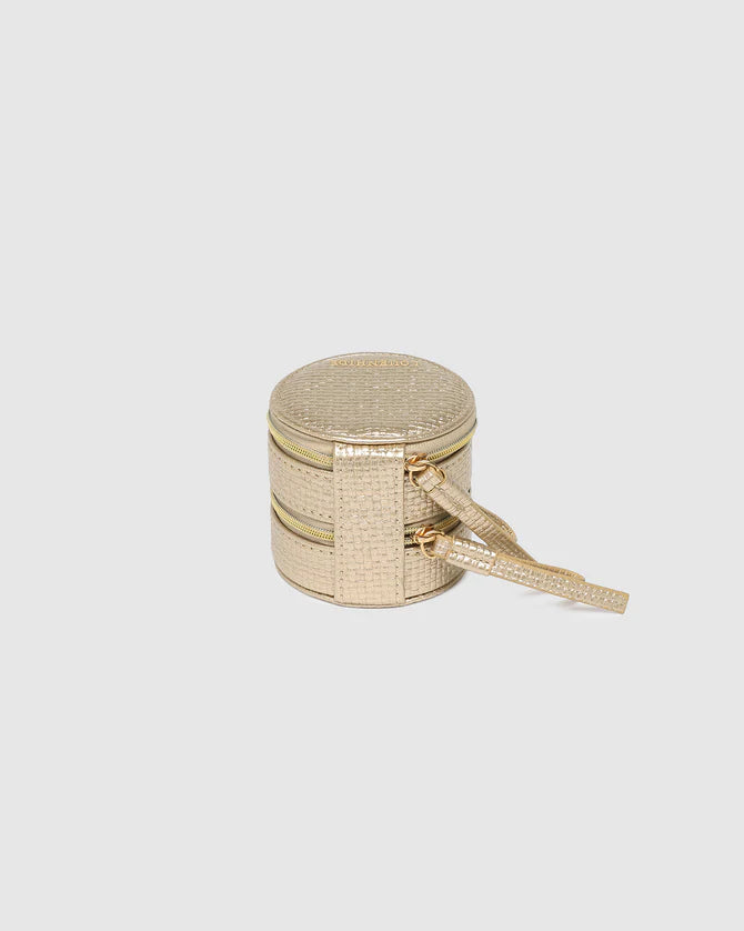 LOUENHIDE : Sofia Jewellery Box - Champagne