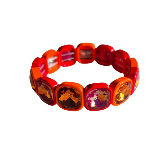 ZODA : Orange Gem Stone Bracelet
