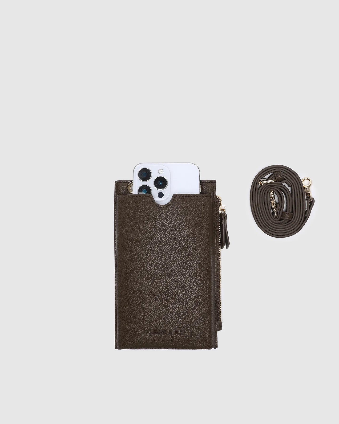 LOUENHIDE - Suki Chocolate - Phone Bag