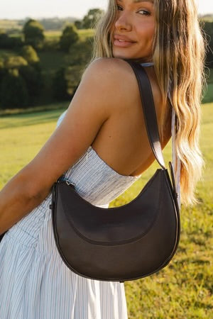 LOUENHIDE : Lane Chocolate - Crossbody Bag